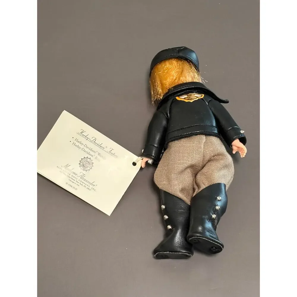 Vintage 1990s Madame Alexander Harley Davidson Billy Doll #17410 Motorcycle Hog